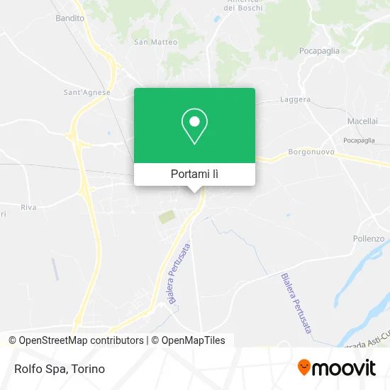 Mappa Rolfo Spa
