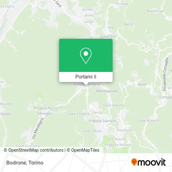 Mappa Bodrone
