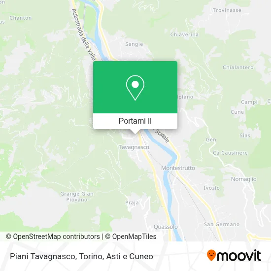 Mappa Piani Tavagnasco