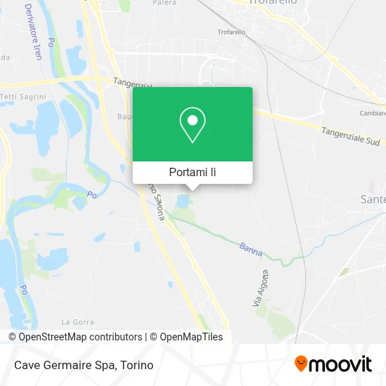 Mappa Cave Germaire Spa