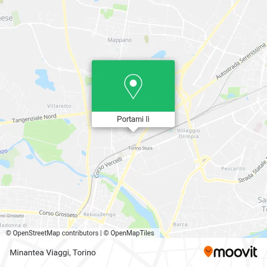 Mappa Minantea Viaggi