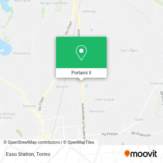 Mappa Esso Station