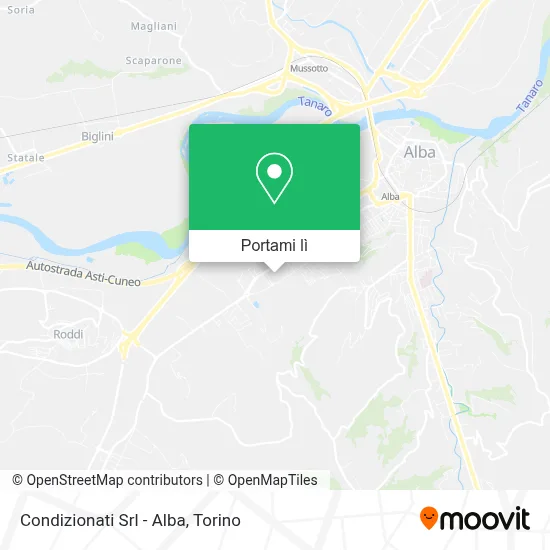 Mappa Condizionati Srl - Alba