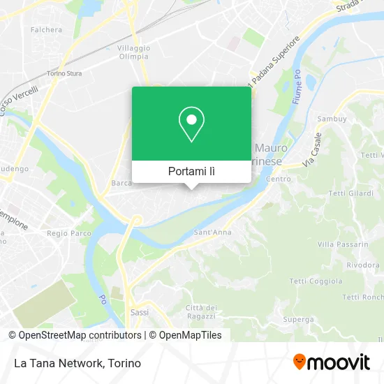Mappa La Tana Network
