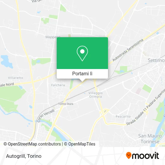 Mappa Autogrill