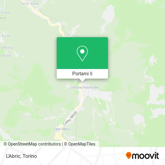 Mappa L'Abric