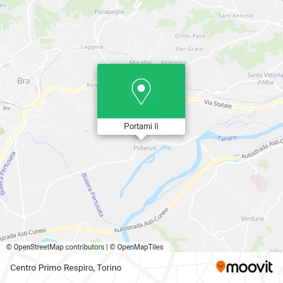 Mappa Centro Primo Respiro