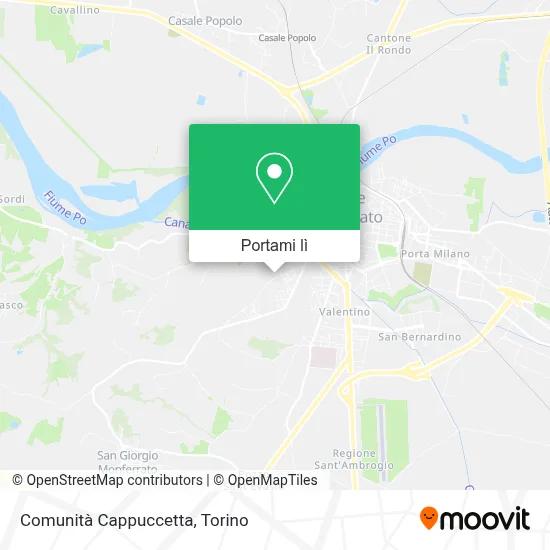 Mappa Comunità Cappuccetta
