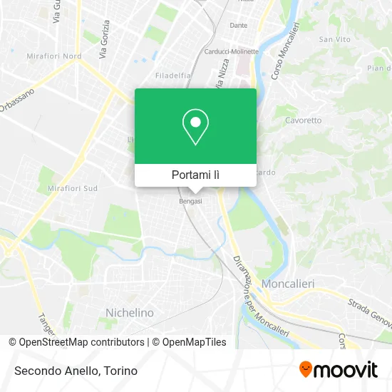Mappa Secondo Anello