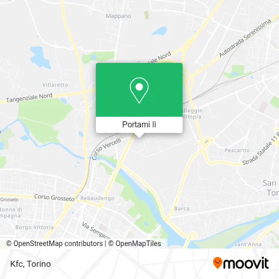 Mappa Kfc
