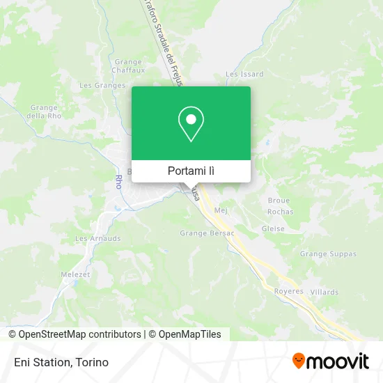 Mappa Eni Station