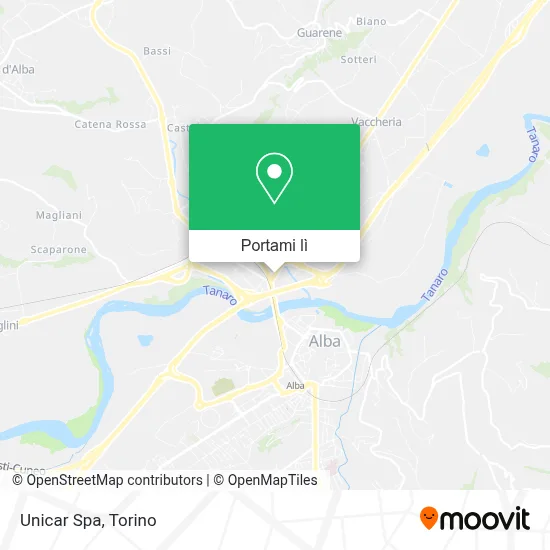 Mappa Unicar Spa