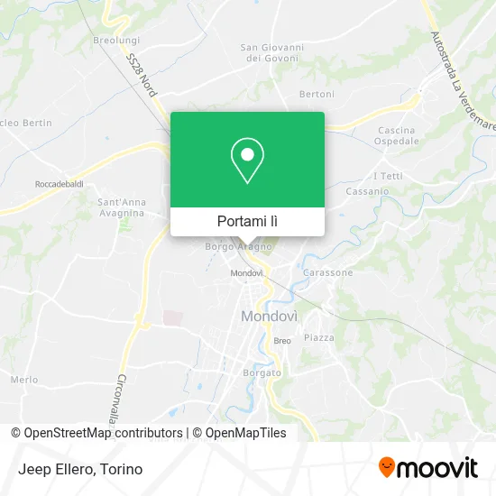 Mappa Jeep Ellero