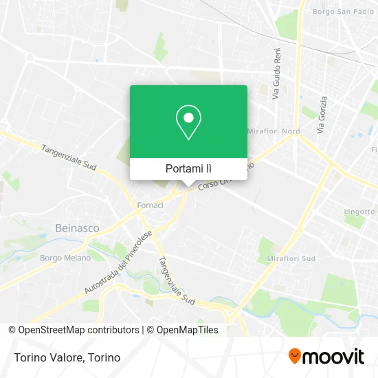 Mappa Torino Valore