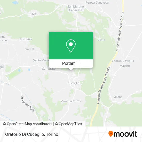 Mappa Oratorio Di Cuceglio