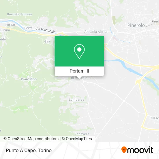 Mappa Punto A Capo