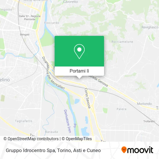 Mappa Gruppo Idrocentro Spa