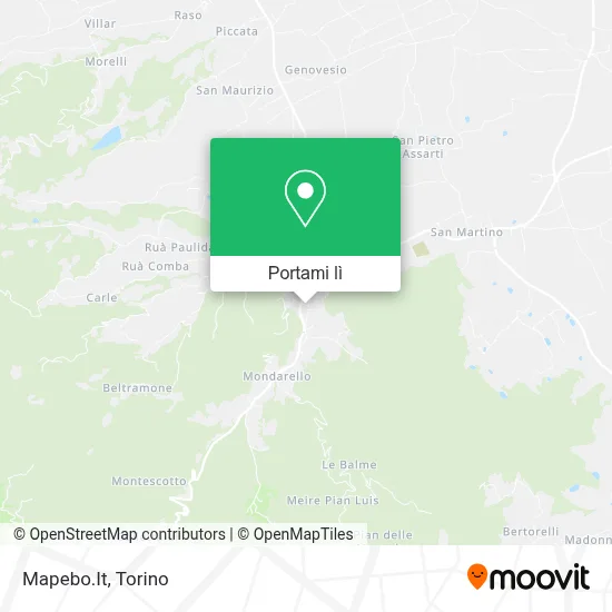 Mappa Mapebo.It
