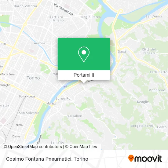 Mappa Cosimo Fontana Pneumatici