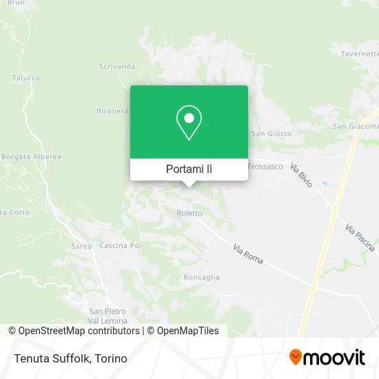 Mappa Tenuta Suffolk