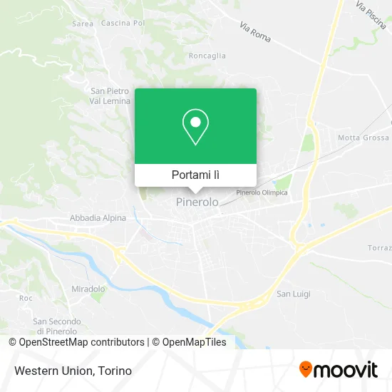 Mappa Western Union