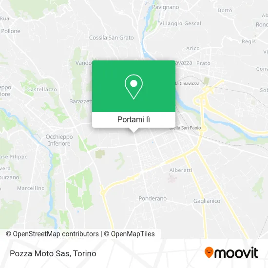 Mappa Pozza Moto Sas