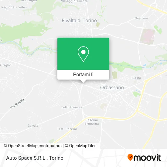 Mappa Auto Space S.R.L.