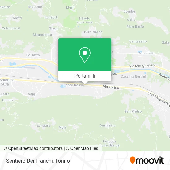 Mappa Sentiero Dei Franchi