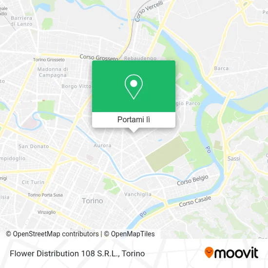 Mappa Flower Distribution 108 S.R.L.