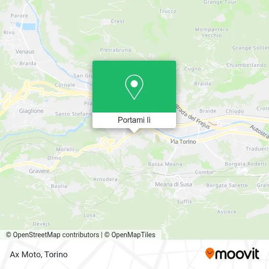 Mappa Ax Moto