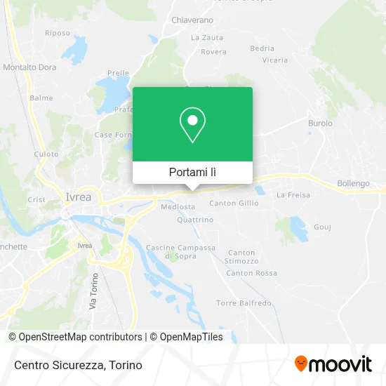 Mappa Centro Sicurezza