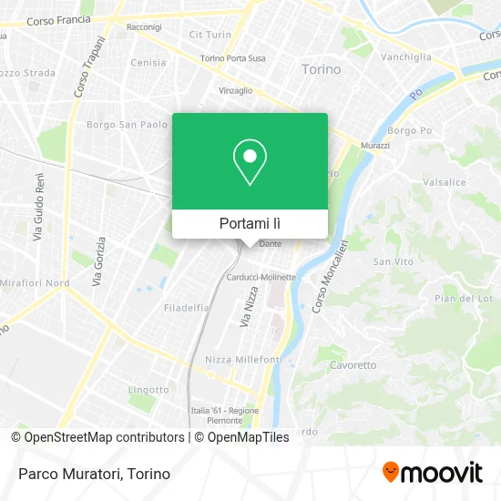Mappa Parco Muratori