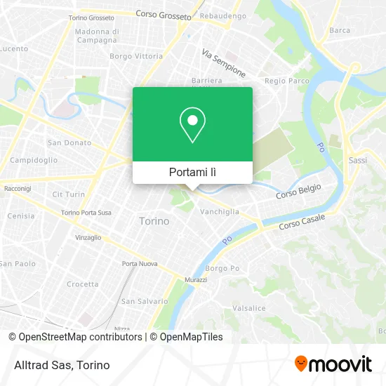 Mappa Alltrad Sas