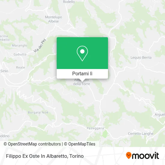 Mappa Filippo Ex Oste In Albaretto