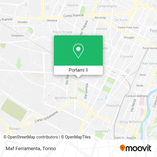 Mappa Maf Ferramenta