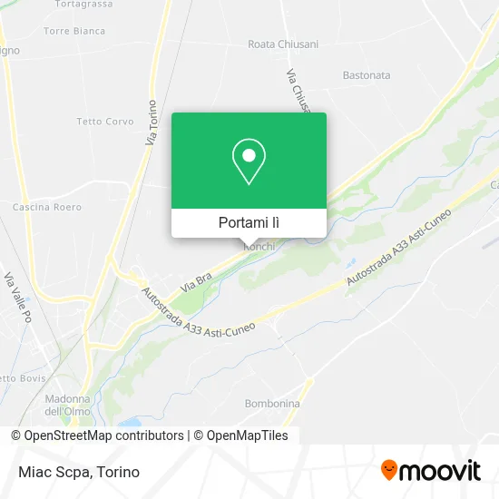 Mappa Miac Scpa