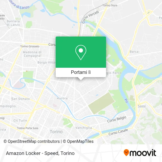 Mappa Amazon Locker - Speed