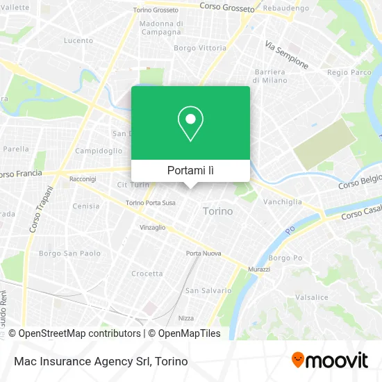 Mappa Mac Insurance Agency Srl