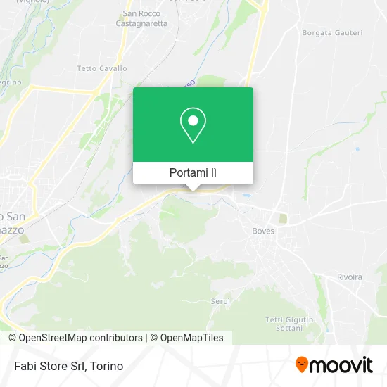 Mappa Fabi Store Srl