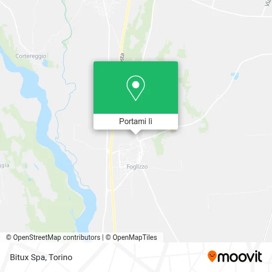Mappa Bitux Spa