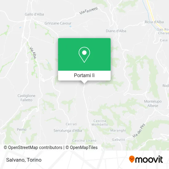 Mappa Salvano