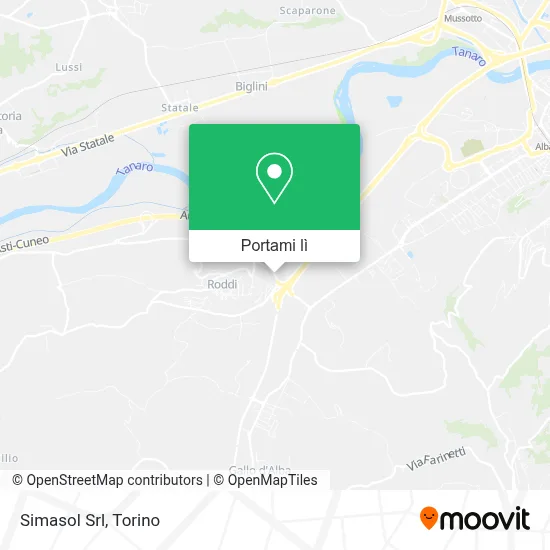 Mappa Simasol Srl
