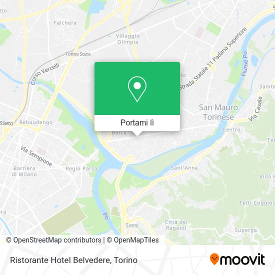 Mappa Ristorante Hotel Belvedere