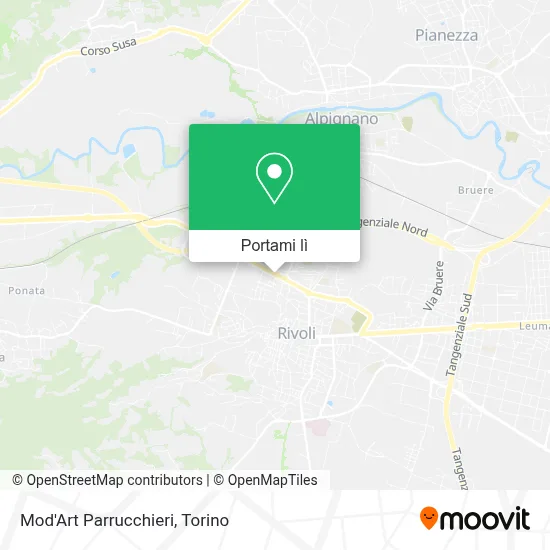 Mappa Mod'Art Parrucchieri