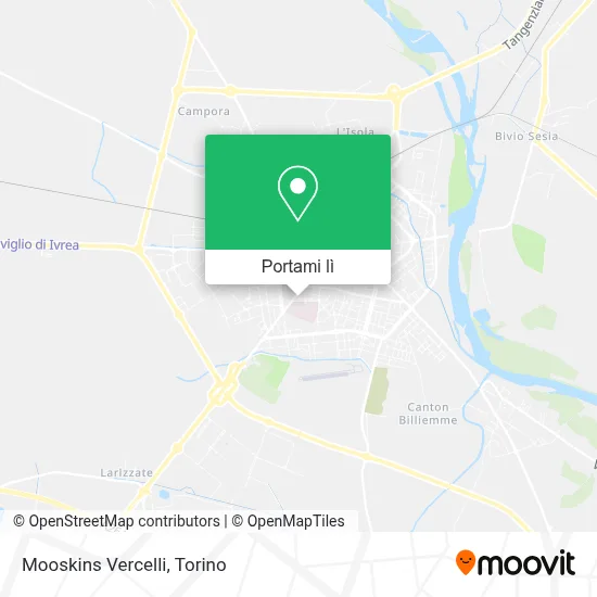 Mappa Mooskins Vercelli