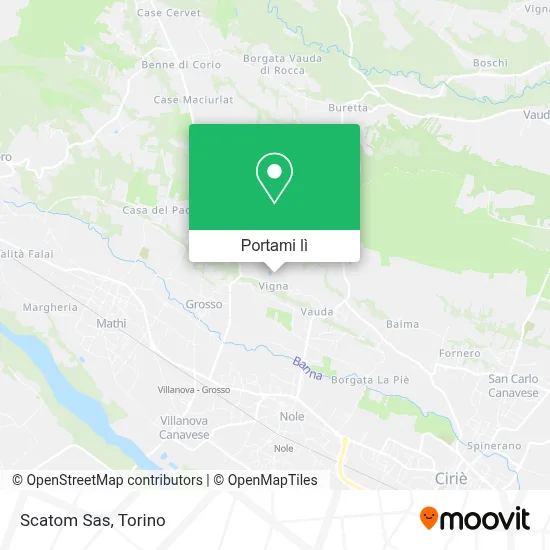 Mappa Scatom Sas