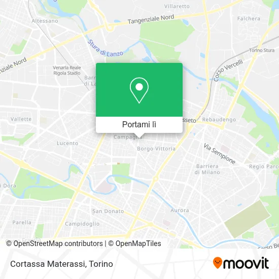 Mappa Cortassa Materassi