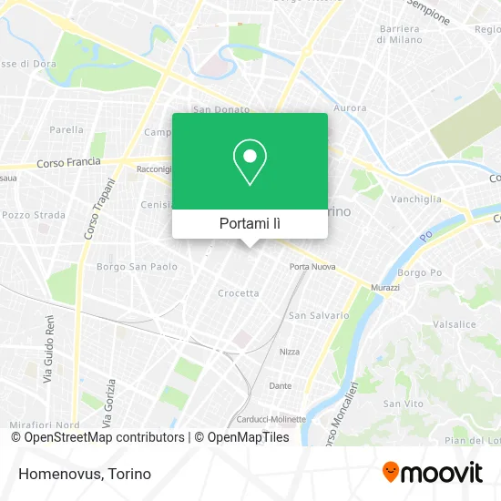 Mappa Homenovus