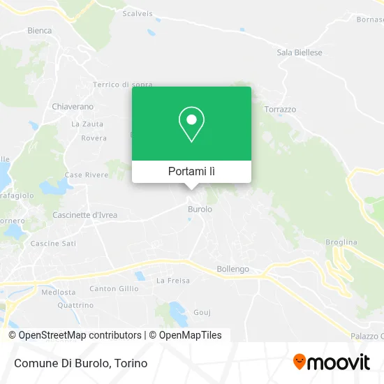 Mappa Comune Di Burolo