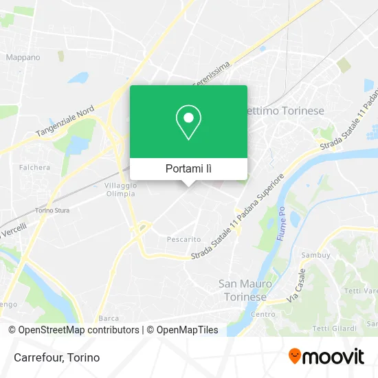 Mappa Carrefour